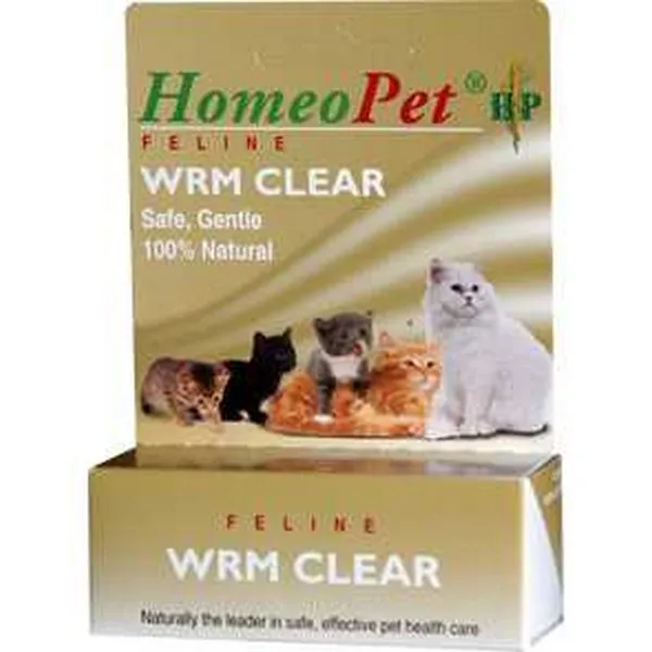 15 mL Homeopet Feline Worm Clear - Healing/First Aid